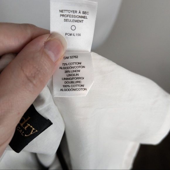 Laundry by Shelli Segal Black and White Geometric Print Shift Dress - Size 10 - Picture 7 of 8